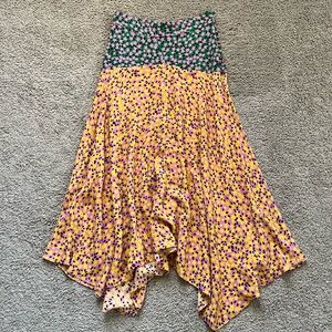 NWT Topshop Floral Maxi Skirt